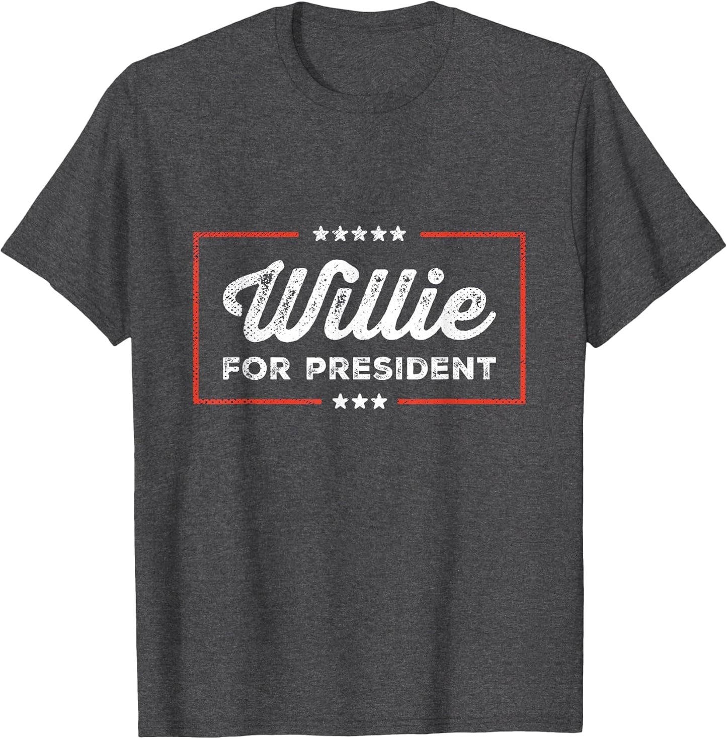 Willie for President Retro Merch Sarcastic Humor Willie Fan