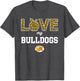 Glassboro Bulldogs Logo Love My Team HS