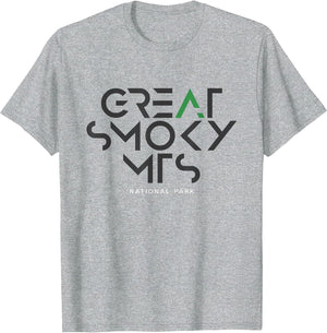 Great Smoky Mountains National Park Tonal Retro Vintage