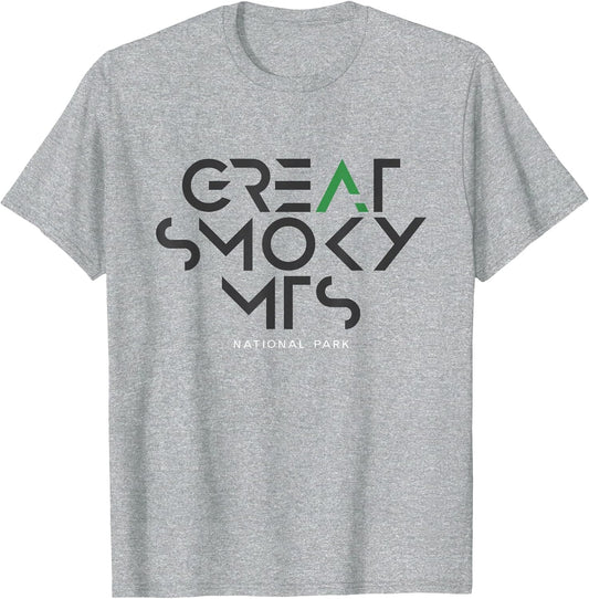Great Smoky Mountains National Park Tonal Retro Vintage
