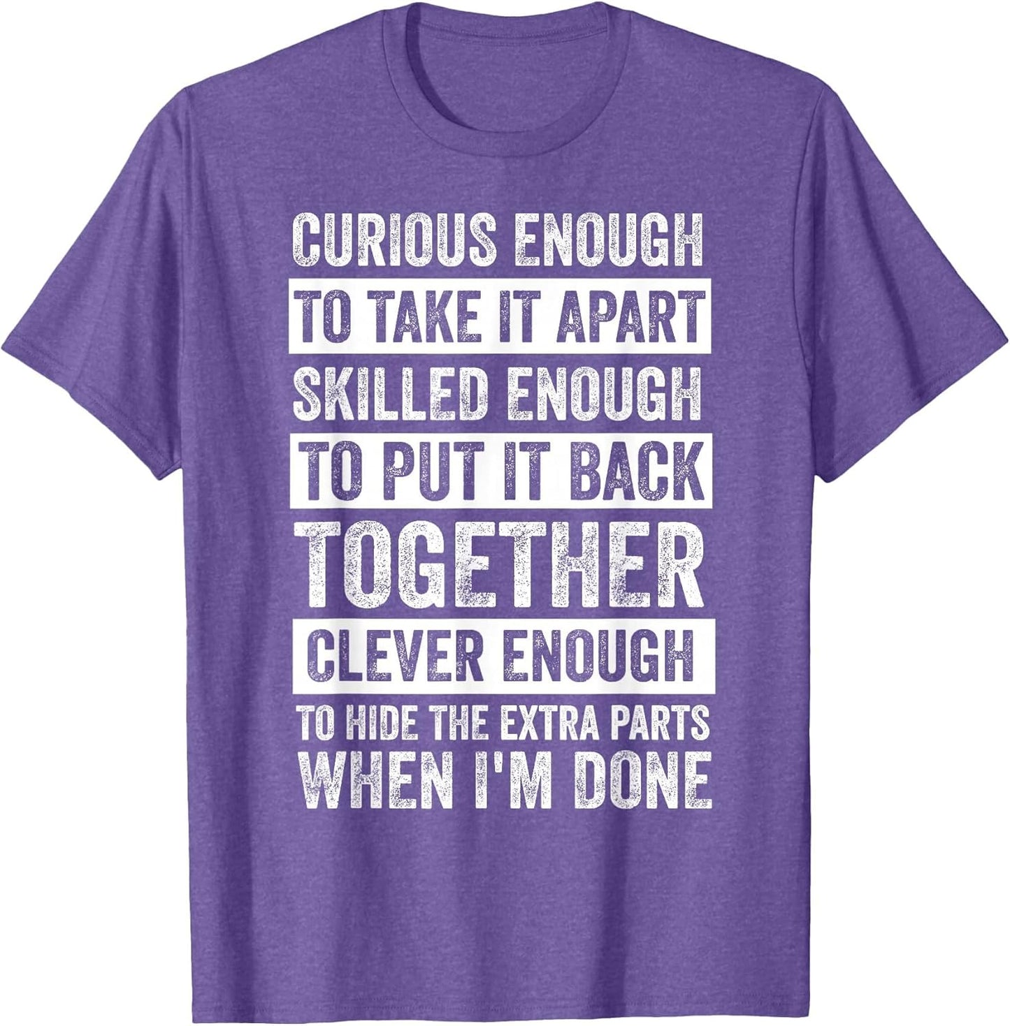 Curious Enough to Take It Apart Funny Mechanic Car Guy