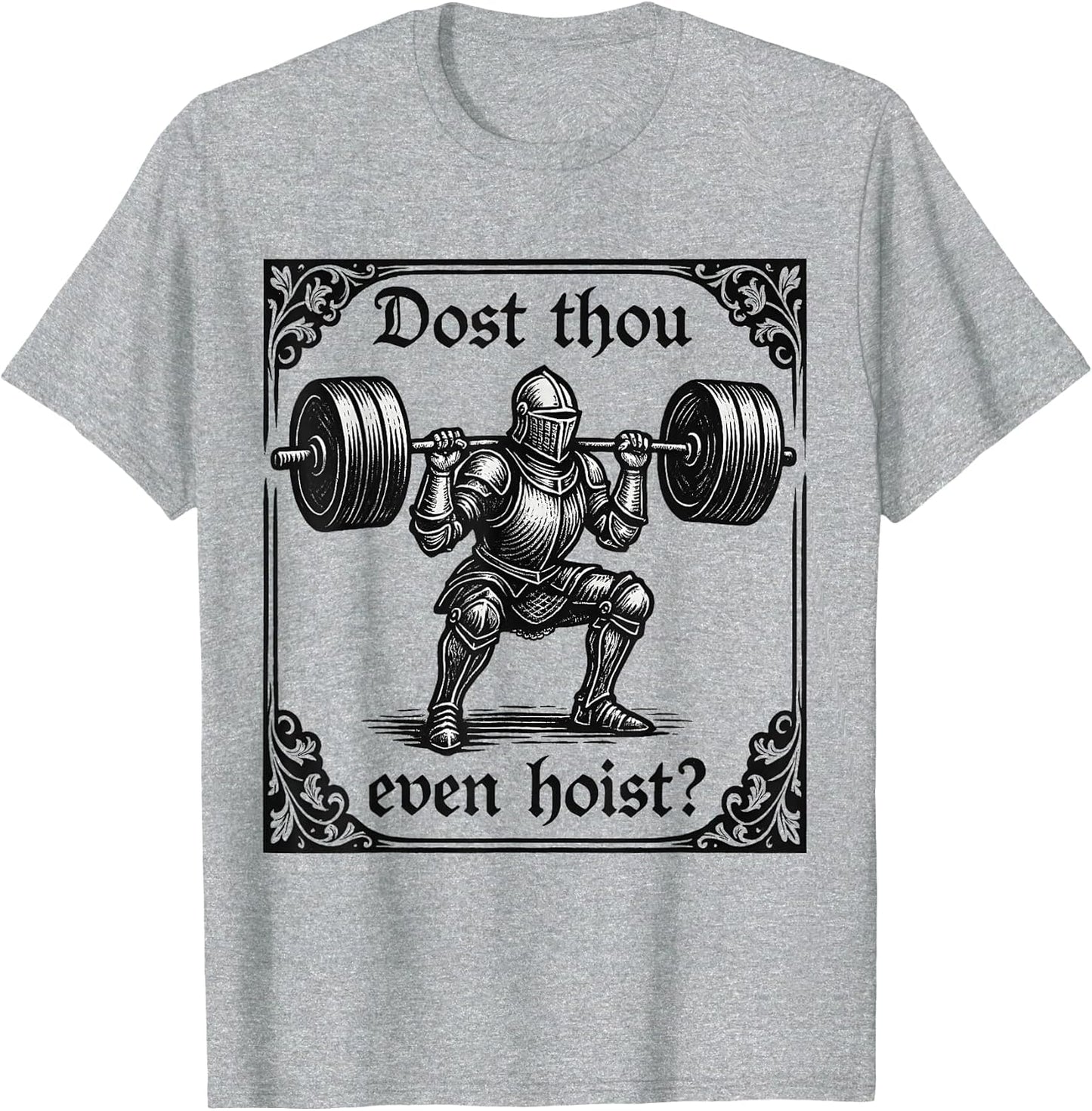 dost Thou Even Hoist Funny Gothic deadlifting Gym Workout