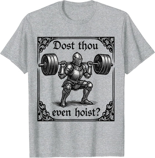 dost Thou Even Hoist Funny Gothic deadlifting Gym Workout