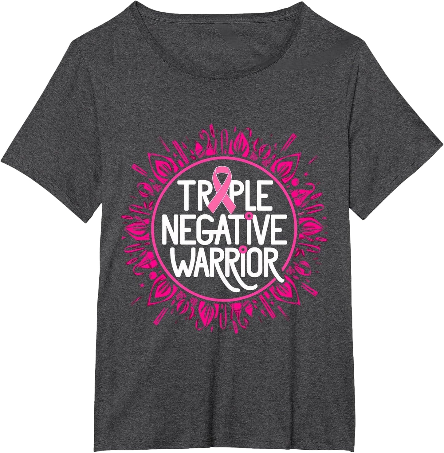 Triple Negative Warrior Pink Ribbon Breast Cancer