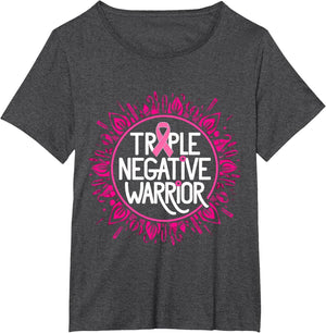 Triple Negative Warrior Pink Ribbon Breast Cancer