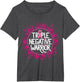 Triple Negative Warrior Pink Ribbon Breast Cancer