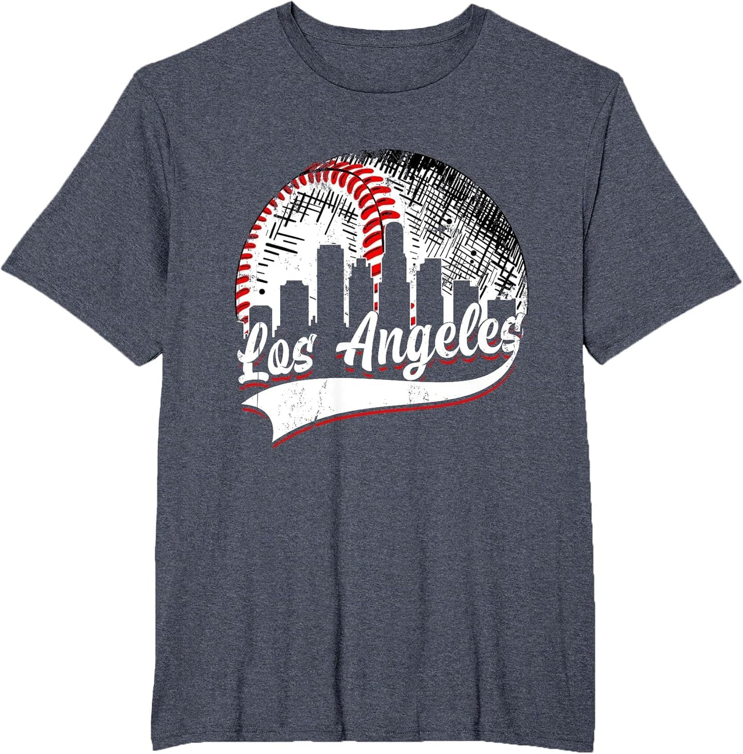 Vintage Los Angeles Baseball Lover Men Women Game Day