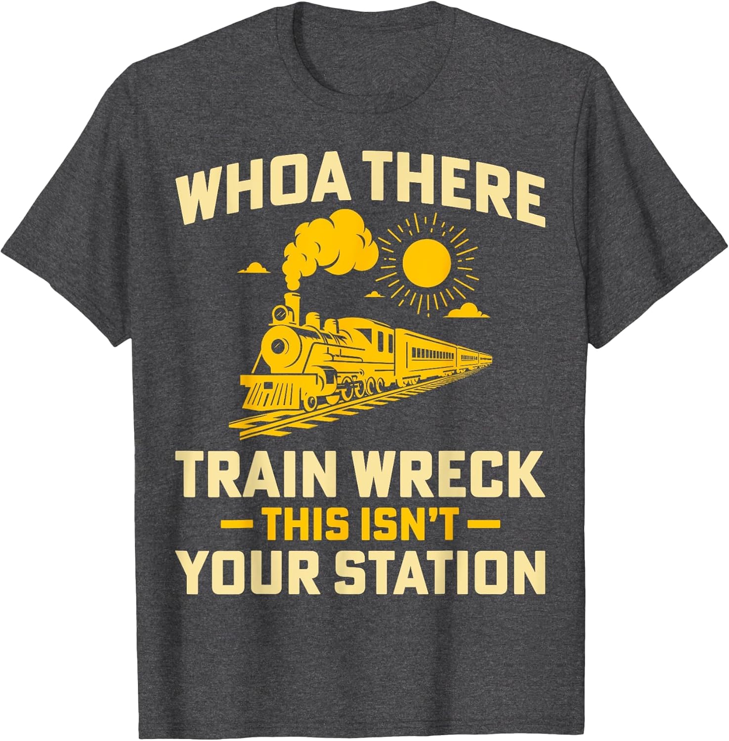 Whoa There Train Wreck This Isn't Your Station - Locomotive