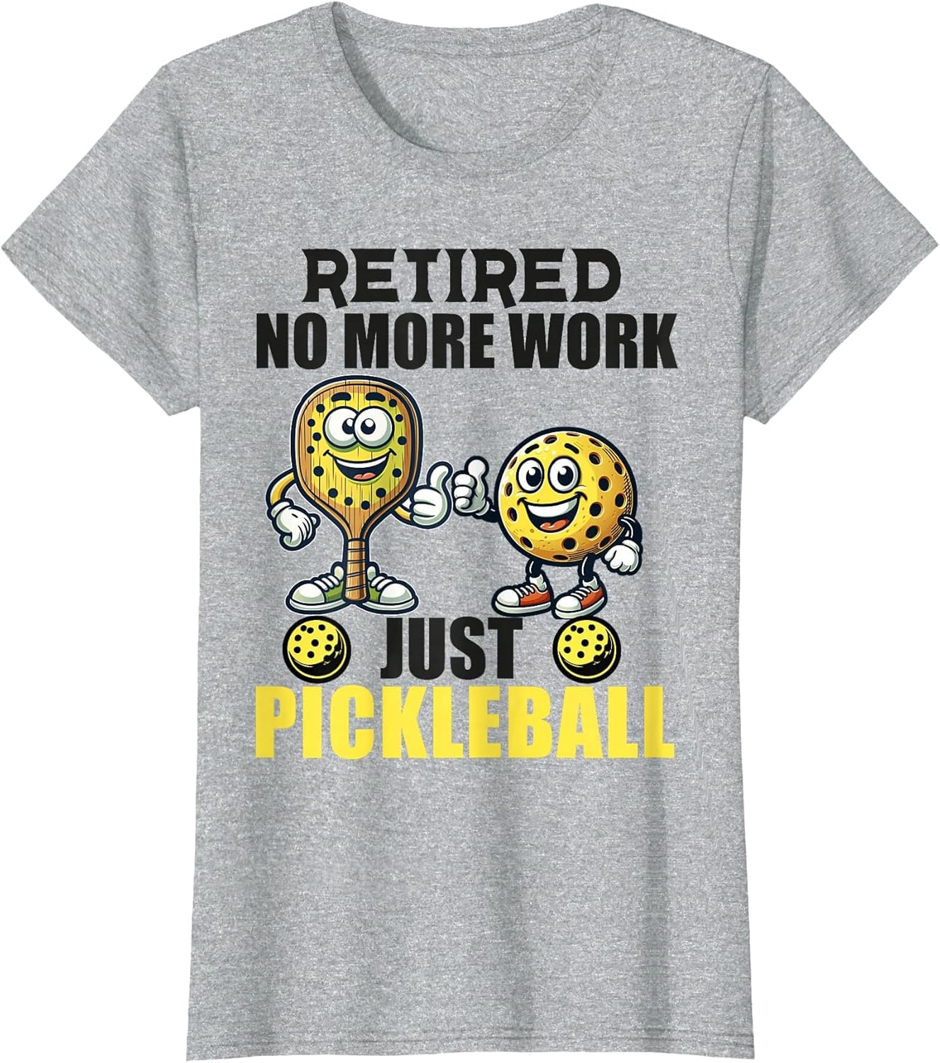 Pickleball Retirement Men Retired Pickball