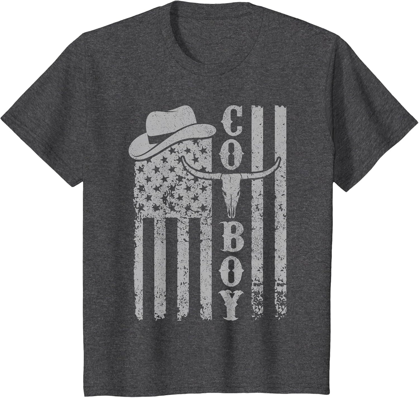 Western Country Men Teen Boy Kid Rodeo Southern Retro Cowboy