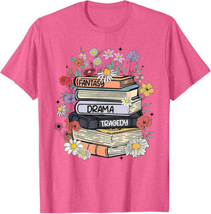 Retro Floral Book Anti Flowers Fantasy Drama Tragedy
