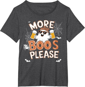More Boos Please Ghost Beer Halloween Drinking Costume