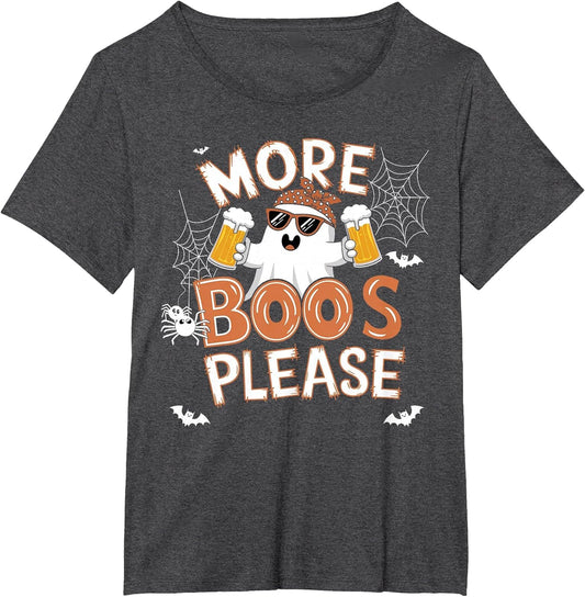 More Boos Please Ghost Beer Halloween Drinking Costume