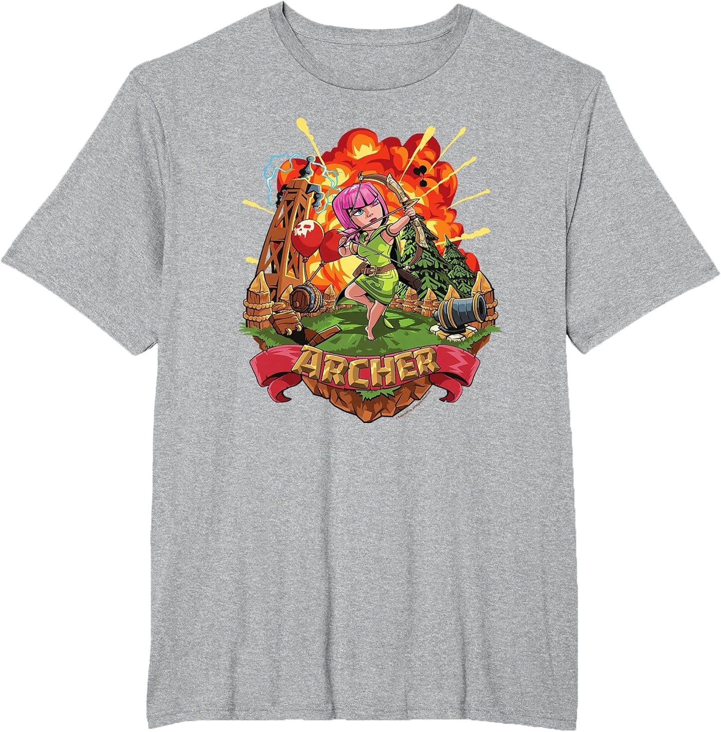 Clash of Clans Archer Epic Explosion Logo