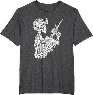 Skeleton Army Lazy Halloween Costume Skull Military Soldier