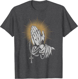 Rosary Praying Hands Faith Religious Christian Catholic