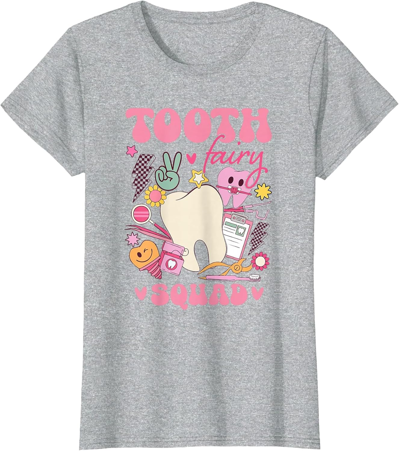 Cute Tooth Fairy Squad Matching for Dentist Dental Assistant