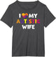 I Love My Autistic Wife I Heart Wife with Autism