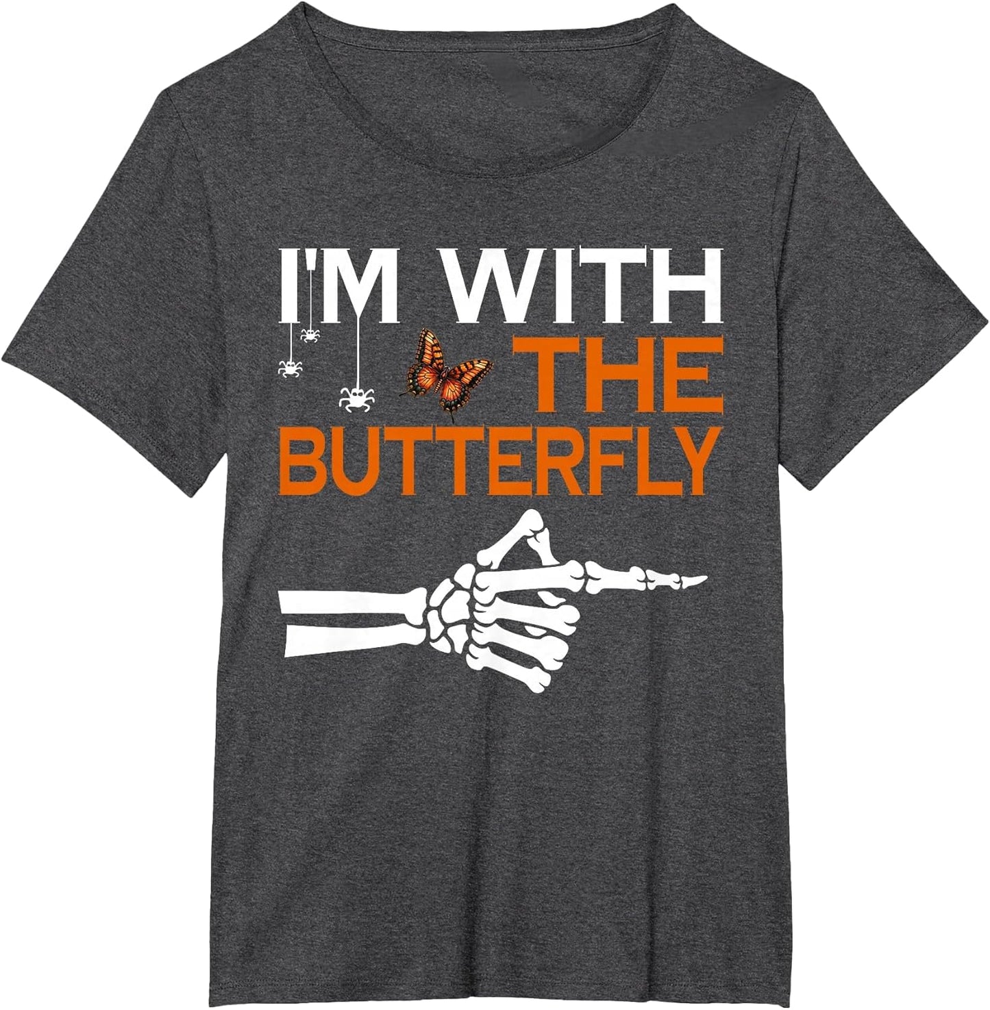I'm with The Butterfly Costume Halloween Matching Couple