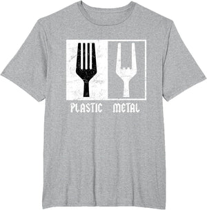 Heavy Metal Plastic Fork Plastic Fork Funny Rock Music