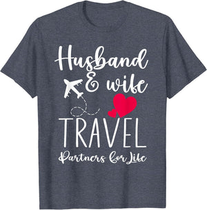 Couple Matching Husband and Wife Travel Partners for Life