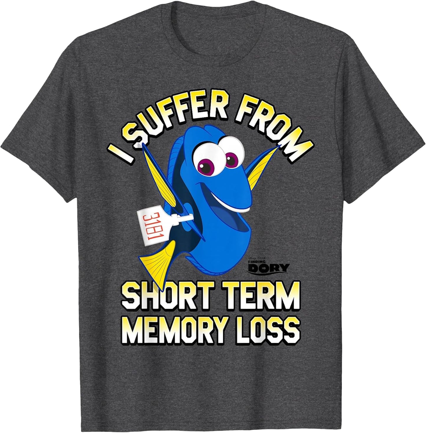 Disney Pixar Finding Dory I Suffer from Memory Loss Logo