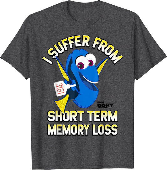 Disney Pixar Finding Dory I Suffer from Memory Loss Logo