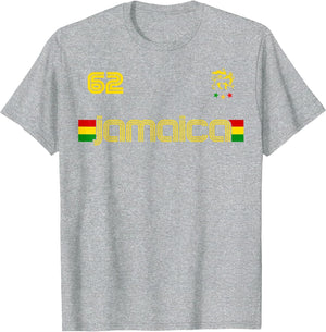 Jamaica 1962 Jersey Judah Lion Shirt Rasta Jamaican Flag