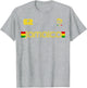 Jamaica 1962 Jersey Judah Lion Shirt Rasta Jamaican Flag