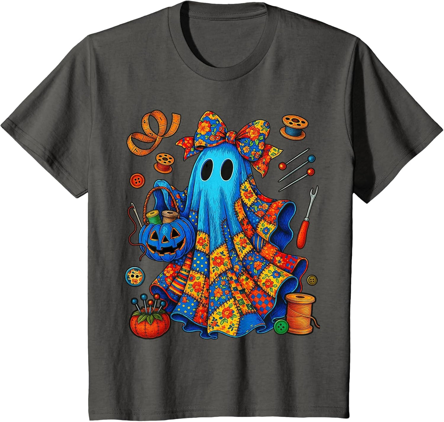 Halloween Boo Ghost Patchwork Quilter Quilting Sewing