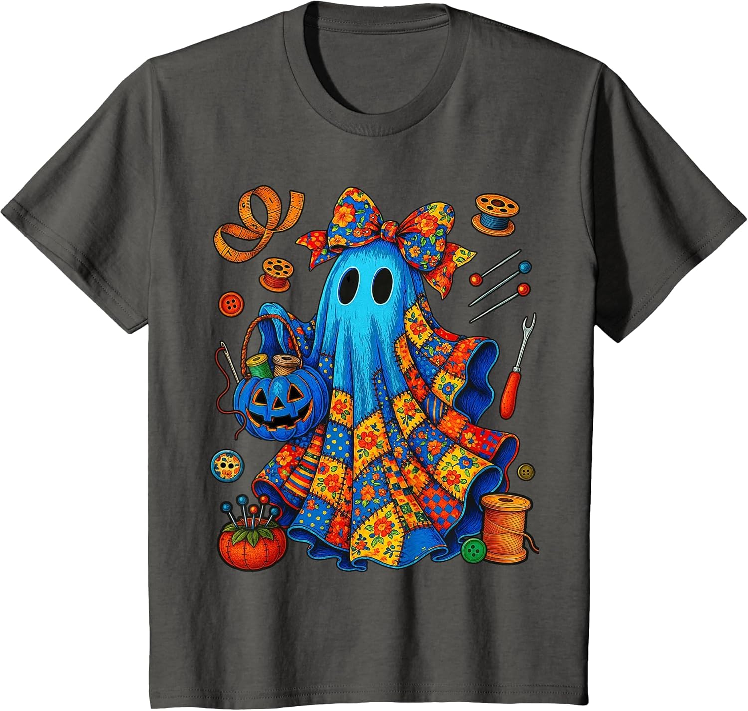 Halloween Boo Ghost Patchwork Quilter Quilting Sewing
