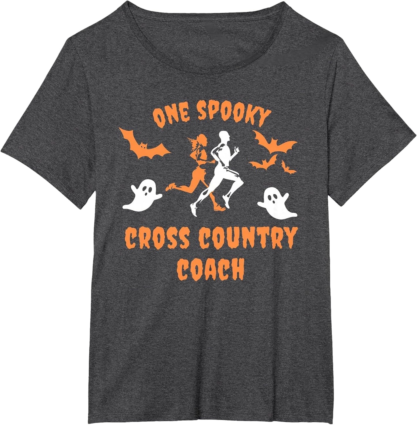 Cross Country Coach Halloween Running Sports Spooky Funny