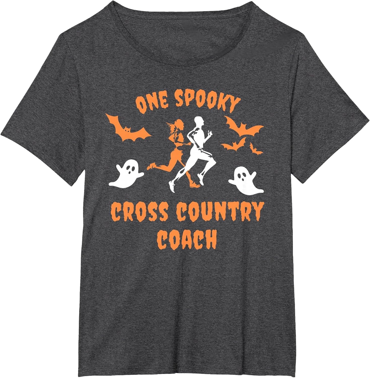 Cross Country Coach Halloween Running Sports Spooky Funny