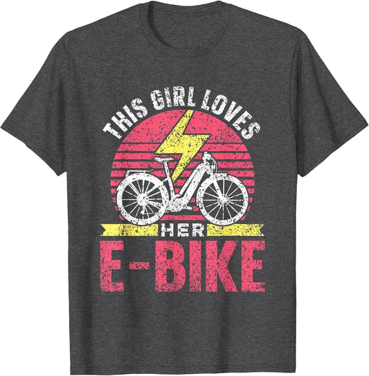 This Girl Loves Her E-Bike Electric Rider Biking Cycling