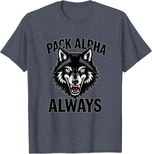 Pack Alpha Always Alpha Wolf Design