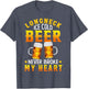 Longneck Ice Cold Beer Never Broke My Heart Vintage