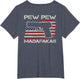 Pew Pew Madafakas - 9mm .45 Pistol USA Flag Pro Gun (Back)