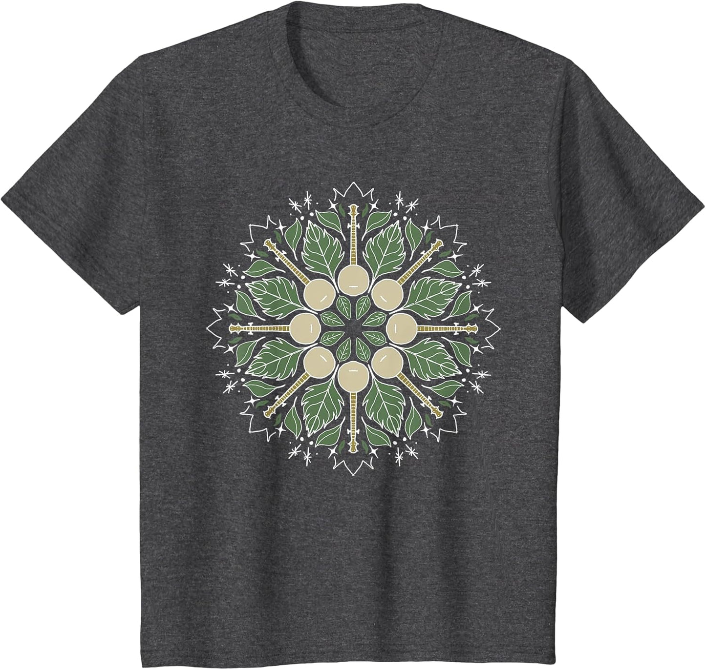 Banjo Mandala Bluegrass, Mindfulness & Nature Graphic