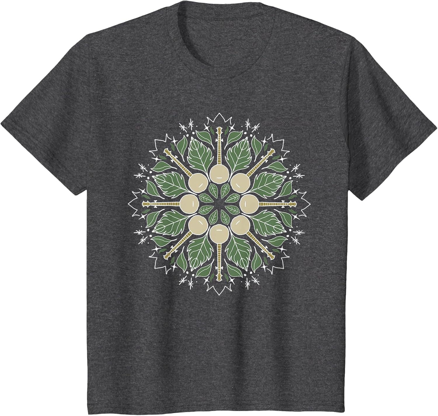 Banjo Mandala Bluegrass, Mindfulness & Nature Graphic