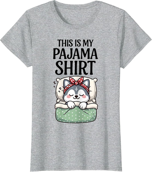 Official Husky Dog Sleep Pajama Sleepover Party Sleepwear