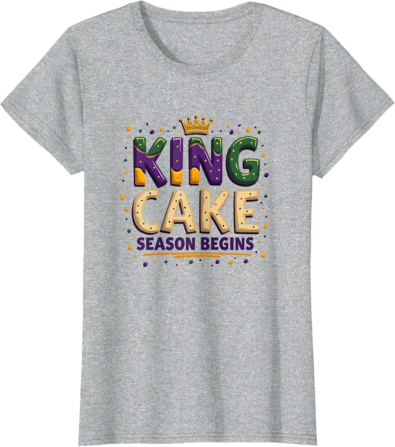 King Cake Season Begins Mardi Gras Design