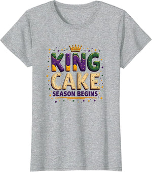 King Cake Season Begins Mardi Gras Design