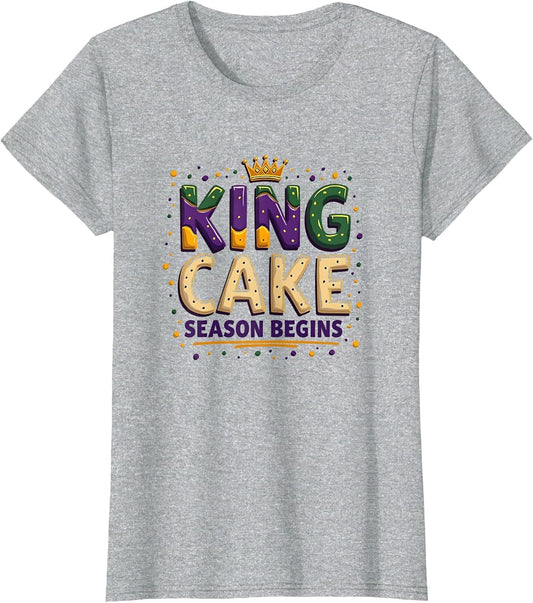 King Cake Season Begins Mardi Gras Design