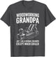 Woodworking Grandpa Shirt Funny Men Woodworker Fathers Day