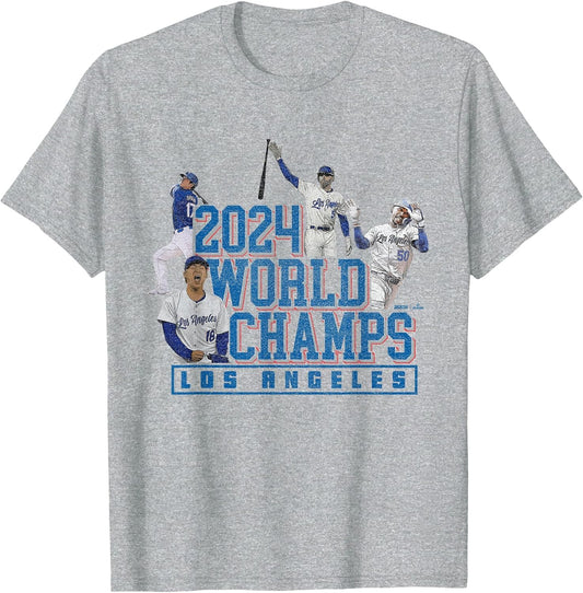 2024 World Champs – LA Team 4 Players – Los Angeles Baseball