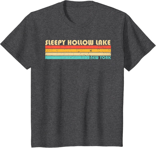 Sleepy Hollow Lake New York Funny Fishing Camping Summer