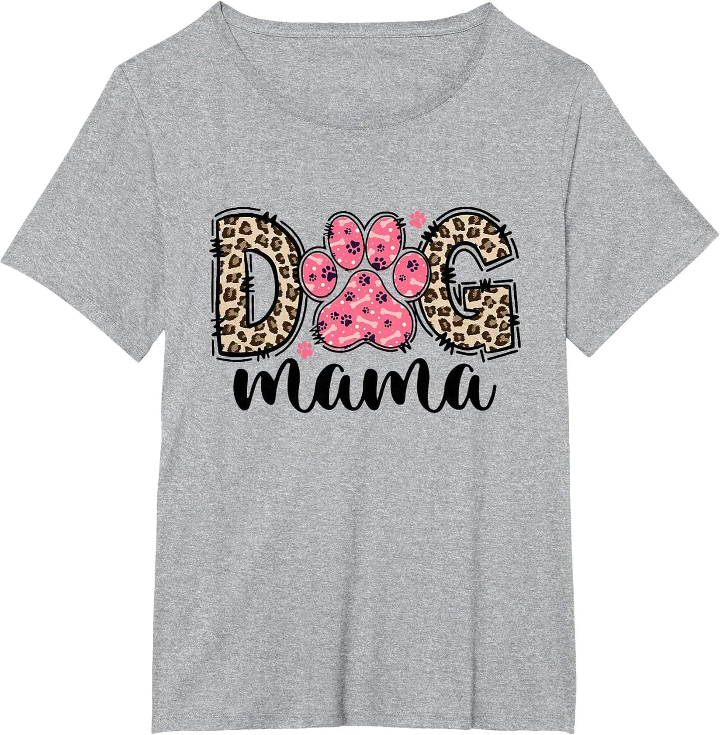 Cute Dog Mama Leopard Dog Lover Paw Dog Mom Squad