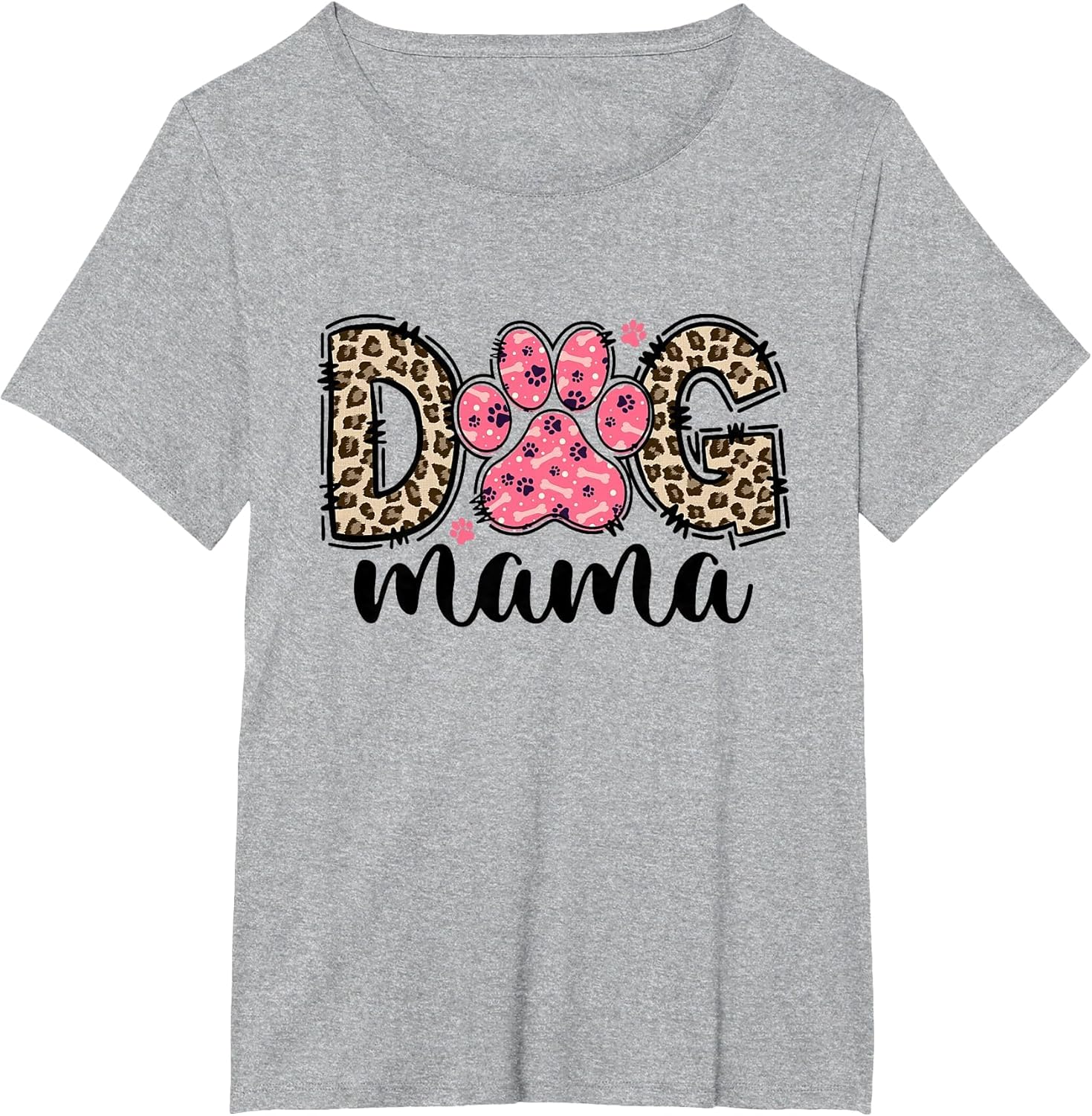 Cute Dog Mama Leopard Dog Lover Paw Dog Mom Squad