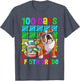 100th Day of 5th Grade Boys Kids English Bulldog Dog Lovers
