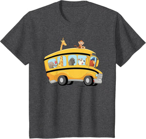 Lion,Dog and Monkey in a School Bus Funny